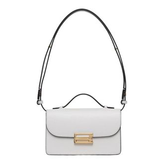 Victoria Beckham Tassen, Dames, Grijs, ONE Size, Leer, Kleine Dorian Tas