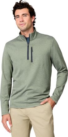 Free Country Mens Tech Double Face Quarter Zip Shirt