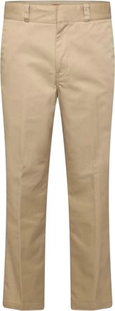HUGO BOSS Heren Relaxed Fit Broek (Beige)