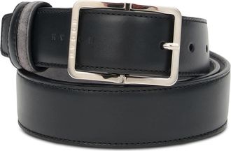 Hogan Leren Riem - Heren - Riemen - Zwart - ONE Size - Leer - Accessoires