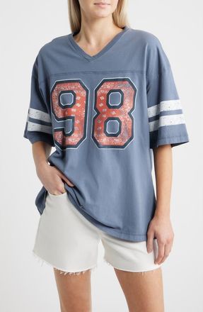 Junk Food 98 T-Shirt in Indigo Blue at Nordstrom, Size X-Small