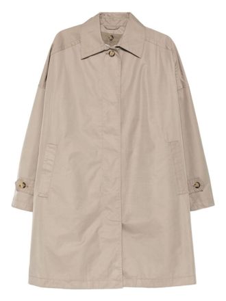 Toteme Beige Point Collar Trench Coat