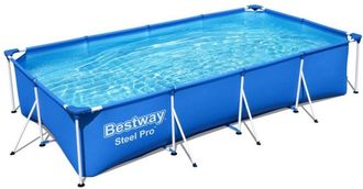 Dema Dema - Piscina Pvc Rect 400x211x81cm Cart 5700lt Splash Fp Bestway