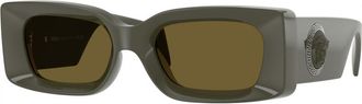 Versace Womens VE4474U 52 549173 Fashion Sunglasses - Green - One Size