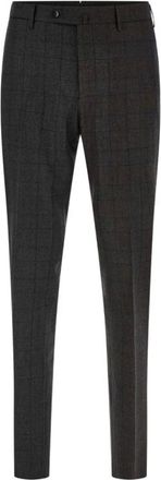 Pantaloni Torino Slim-fit broek - Heren - Broeken - Groen - Maat: S Leer