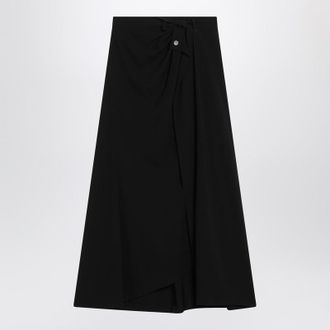 Balenciaga Draped Skirt In Crêpe