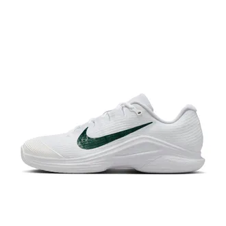 Nike Mens Zoom Vapor 12 PRM Hard Court Tennis Shoes in White | IR3980-100
