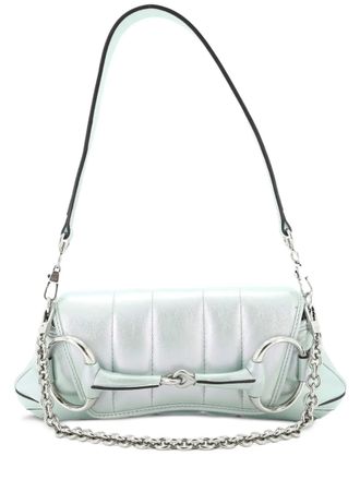 Gucci Horsebit Chain Vertical Quilted Leather Small shoulder bag - Multicolour