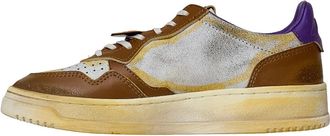 Autry Medalist Sneakers met verweerd effect - Dames - Sneakers - Veelkleurig - 41 EU - Katoen - Schoenen