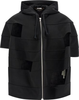 Comme Des Gar&ccedil;ons Black Wool Shell Mens Jacket