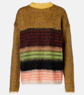 La DoubleJ Berra mohair-blend sweater