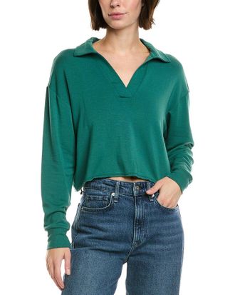 SPLITS59 Joan Fleece Polo Sweatshirt