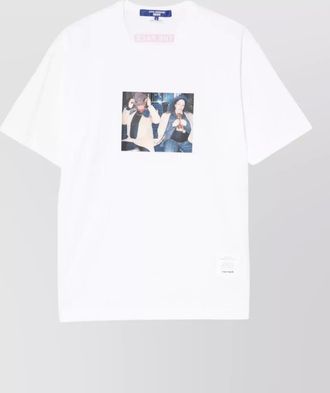 Junya Watanabe short sleeve crew neck graphic t-shirt