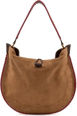 Isabel Marant Tassen, Dames, Bruin, ONE Size, Leer, Oskan Hobo Soft