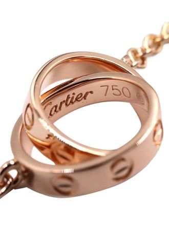 Cartier Collana Love Interlocking in oro rosa 18 carati 2010-2025