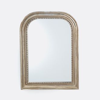 La Redoute Interieurs Spiegel in massief mangohout 45x60 cm, Afsan