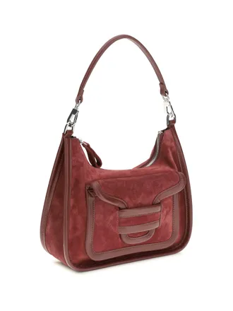 Pierre Hardy Shoulder Bag - Burgundy