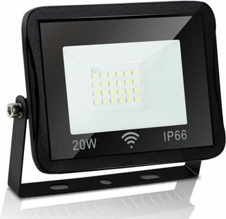 OEM Foco Led Hengda Para Exteriores Con Sensor De Movimiento, 20 W, Luces Led Para Exteriores, Luces Con Sensor Superhell, Color Blanco C&aacute;lido, Ip66, Resi