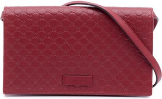 Gucci Pre-owned Gucci Microguccissima Wallet on Strap Ladies DYS6DJZFGW0AI8AB