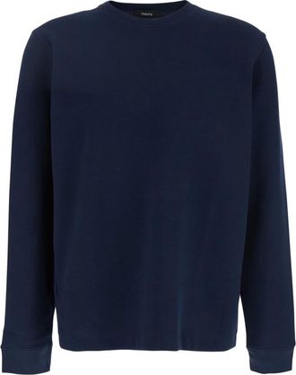 Theory Truien & Vesten, Heren, Blauw, L, Katoen, Double PI Sweaters