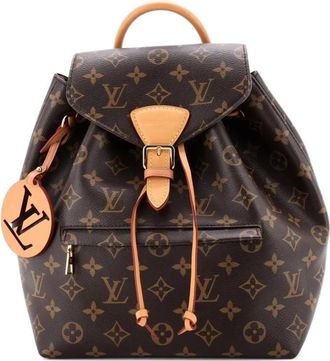 Louis Vuitton Montsouris NM Monogram Canvas PM backpack - Marrone