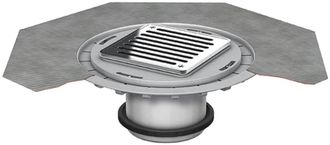 Aco Aco Aufsatzst&uuml;ck Av-selecta 148x148/ K3/ Pp/rost V2a Verschraubt, 5141.91.52