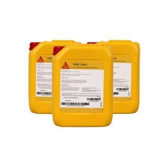 Sika Sika - Juego De 3 Adhesivos Para Mortero Y Hormig&oacute;n Siderlatex - Blanco Lechoso - 5l