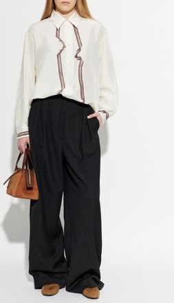 Paul Smith Silk Shirt, Womens, White