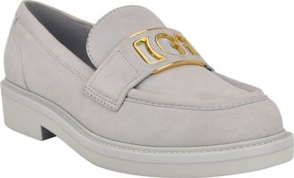 Guess Shuttle Loafer in Light Grey at Nordstrom Rack, Size 9.5