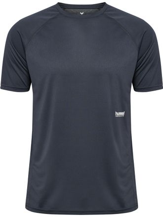 Hummel Trainingsshirt HUMMEL HMLPULSE WORKOUT T-SHIRT S/S, Damen, Gr. XXL, ebony, Obermaterial: 100% Polyester, Shirts Trainingsshirt, f&uuml;r Fitness und sportl