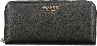Guess Amorette SLG Portemonnee - Dames - Portefeuilles - Zwart - ONE Size - Accessoires