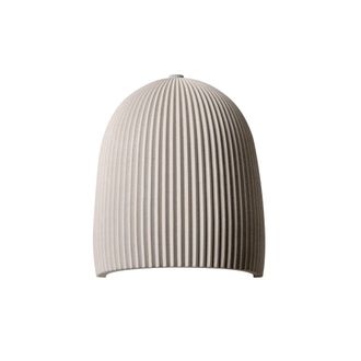Industville Ramsay Outdoor & Bathroom Cone Wall Light - Ivory in Off-White | Size: Medium