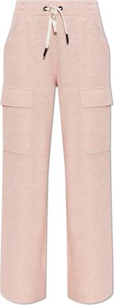 Moncler Day-Namic Broeken - Dames - Wijde Broeken - Roze - M - Katoen - Broeken