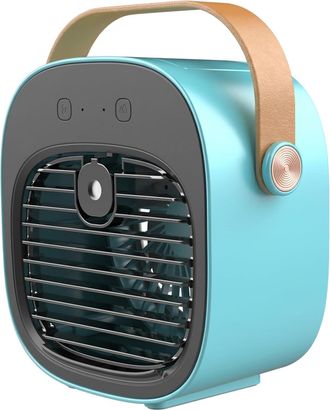 OEM Aire Acondicionado Port&aacute;til Con Tres Velocidades De Ventilador Y Funci&oacute;n De Humidificaci&oacute;n Ventilador Personal Recargable De 4000 Mah Enfriador De Air