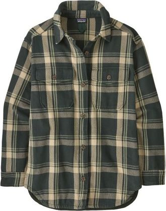 Patagonia Fjord Loft Overshirt Jacket Hemd für Damen | oliv