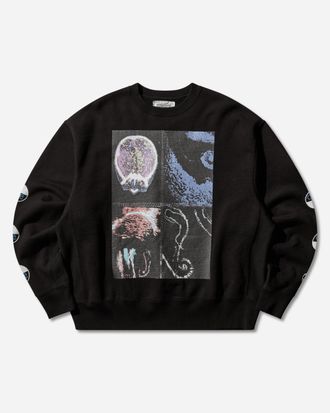 Cav Empt Men s Xo RIFF Crewneck Sweatshirt Black
