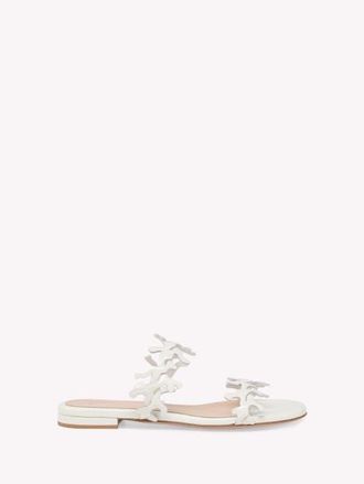 Gianvito Rossi Ocean Mule in White Nappa at Nordstrom, Size 38.5