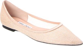 Jimmy Choo London Love Glitter Flat
