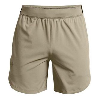 Under Armour Stretch Woven Sports Shorts Grey Green 1351667-037