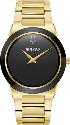 Bulova Mens Millenia Black Dial Watch