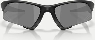 Oakley Suture Jacket - Occhiali da sole irregolari nero opaco con lenti nere a specchio