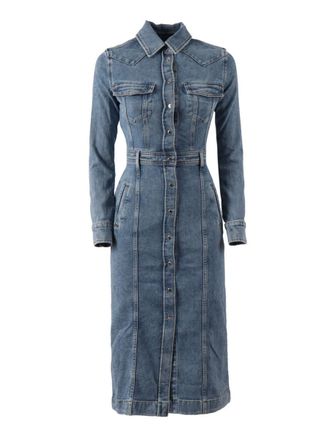 7 For All Mankind Midi Dress