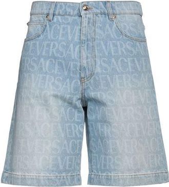 Versace BOTTOMWEAR - Denim shorts on YOOX.COM