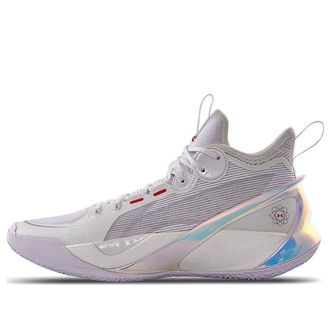 Li-Ning Sonic 10 Ultra Mid White Purple ABAS145-1