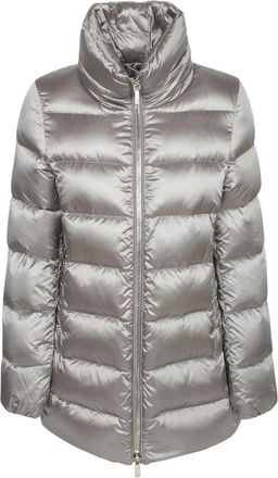 Moorer Dorado Silver Down Jacket - Dames - Gewatteerde jassen - Grijs - M - Jassen
