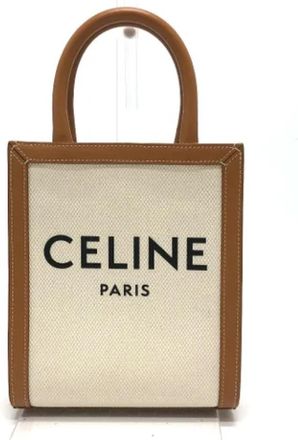 Celine Pre-owned Fabric shoulder-bags - Dames - Vintage Handtas - Beige - ONE Size - Vintage