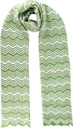 SUMMERY Copenhagen Faunie Green Scarf