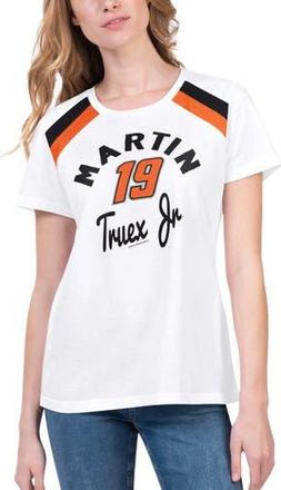 G-III 4Her by Carl Banks Womens G-III 4Her by Carl Banks White Martin Truex Jr Score T-Shirt at Nordstrom, Size Small