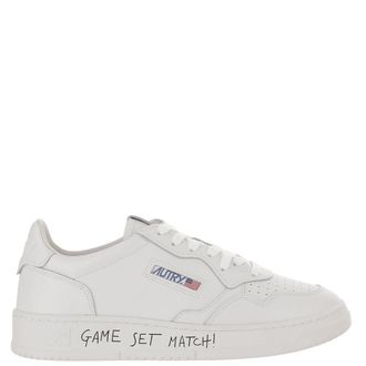 Autry White Leather Sneakers