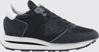 Philippe Model Sneakers basse Tropez Haute in pelle scamosciata con suola dentellata